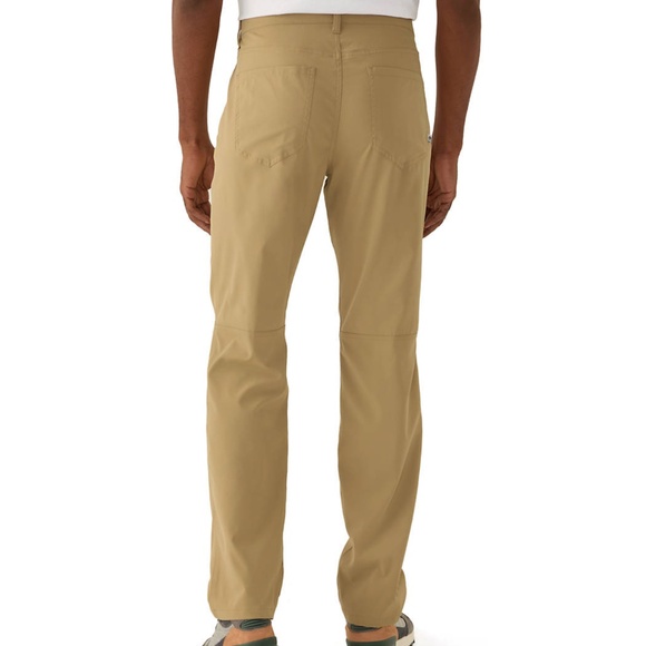 Ocean + Coast 5 Pocket Stretch Pants - 40x32 - Nature Tan - Picture 2 of 10